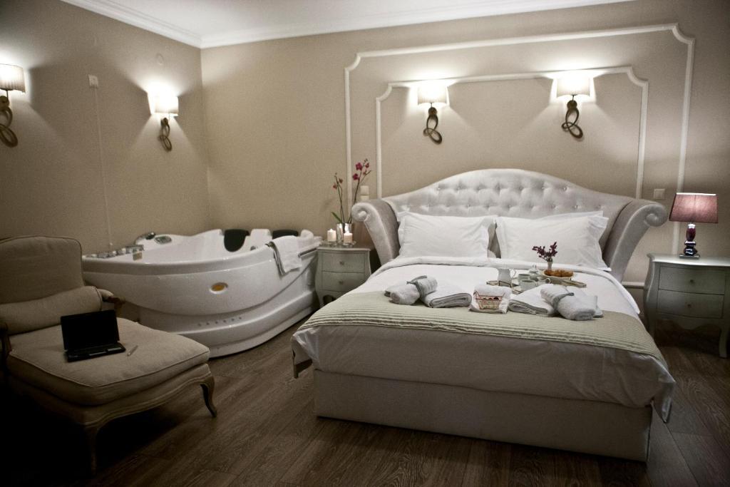 Melies Boutique Hotel Káto Loutrákion Szoba fotó
