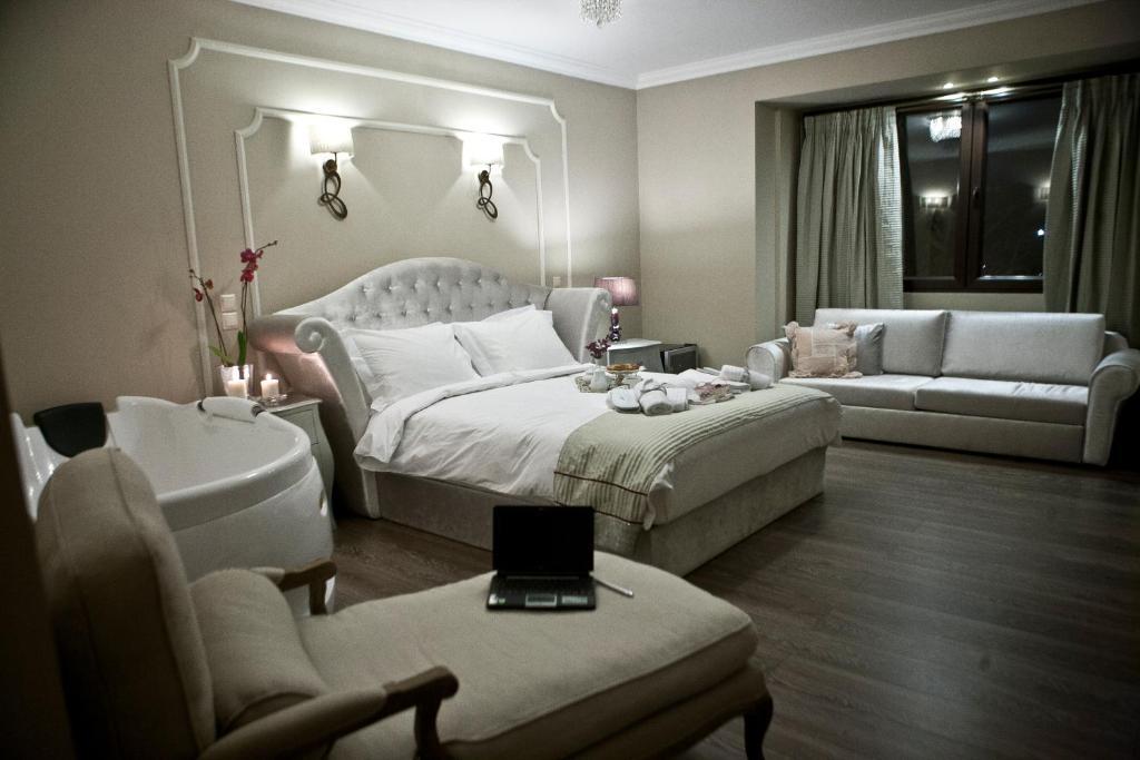 Melies Boutique Hotel Káto Loutrákion Szoba fotó
